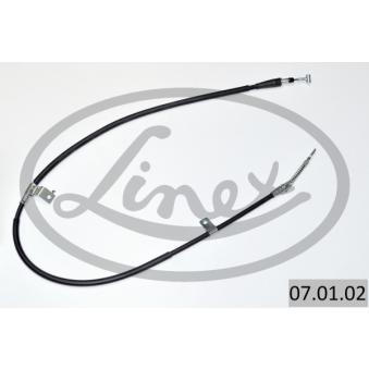 Tirette à câble, frein de stationnement LINEX 07.01.02 pour OPEL ANTARA 2.4 4x4 - 140cv