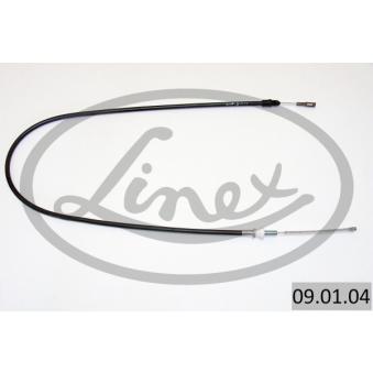 Tirette à câble, frein de stationnement LINEX 09.01.04