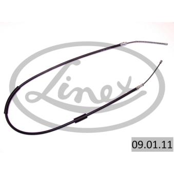Tirette à câble, frein de stationnement LINEX OEM 96032564