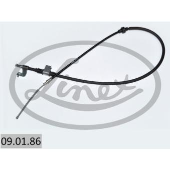 Tirette à câble, frein de stationnement LINEX OEM 4820A038