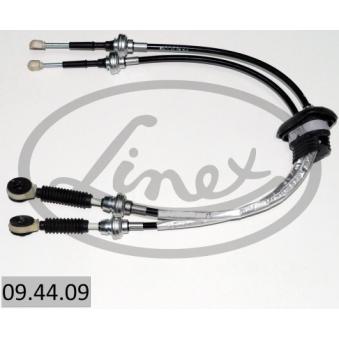 Tirette à câble, boîte de vitesse manuelle LINEX 09.44.09 pour HYUNDAI I30 1.6 - 79cv