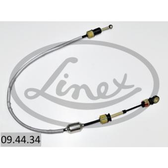 Tirette à câble, boîte de vitesse manuelle LINEX 09.44.34 pour CITROEN C2 1.6 HDI - 109cv