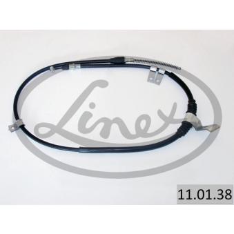 Tirette à câble, frein de stationnement LINEX 11.01.38 pour CHEVROLET KALOS 1.4 - 83cv