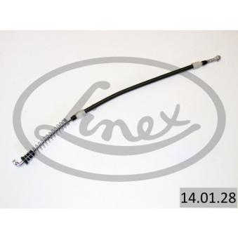 Tirette à câble, frein de stationnement LINEX 14.01.28 pour FIAT UNO 50 1.1 - 50cv