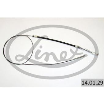 Tirette à câble, frein de stationnement LINEX 14.01.29 pour FIAT UNO 50 1.1 - 50cv