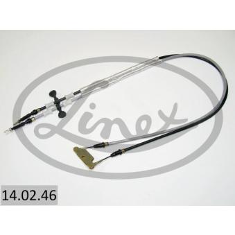 Tirette à câble, frein de stationnement LINEX 14.02.46