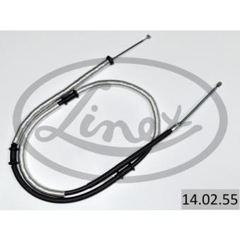 Tirette à câble, frein de stationnement LINEX OEM 51796639