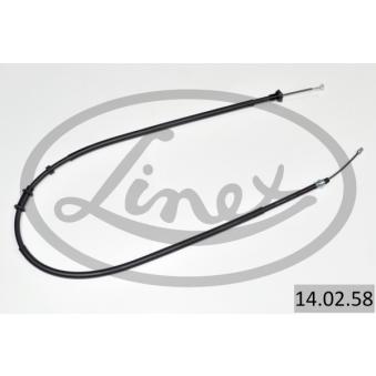 Tirette à câble, frein de stationnement LINEX 14.02.58 pour AUDI A6 1.4 - 100cv
