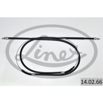 Tirette à câble, frein de stationnement LINEX [14.02.66]