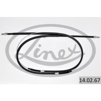 Tirette à câble, frein de stationnement LINEX [14.02.67]