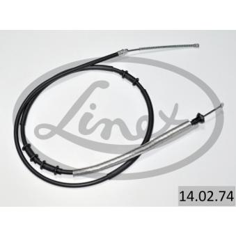 Tirette à câble, frein de stationnement LINEX [14.02.74]