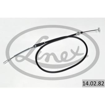 Tirette à câble, frein de stationnement LINEX 14.02.82 pour IVECO DAILY 45 C 14 - 136cv