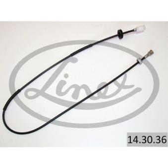 Câble flexible de commande de compteur LINEX [14.30.36]