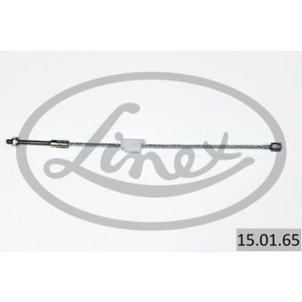 Tirette à câble, frein de stationnement LINEX 15.01.65 pour OPEL MERIVA 1.25 - 75cv