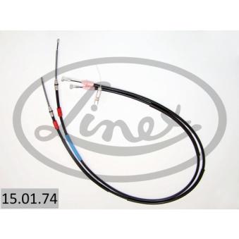 Tirette à câble, frein de stationnement LINEX OEM 1036230
