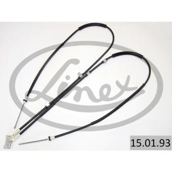 Tirette à câble, frein de stationnement LINEX 15.01.93 pour FORD TOURNEO 1.8 TDCi - 110cv