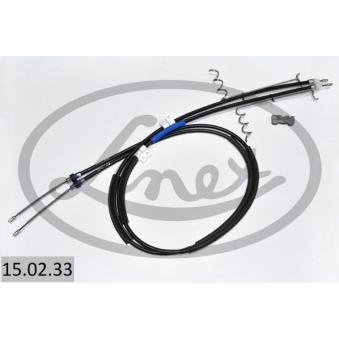 Tirette à câble, frein de stationnement LINEX OEM 1516244