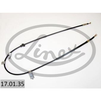 Tirette à câble, frein de stationnement LINEX 17.01.35