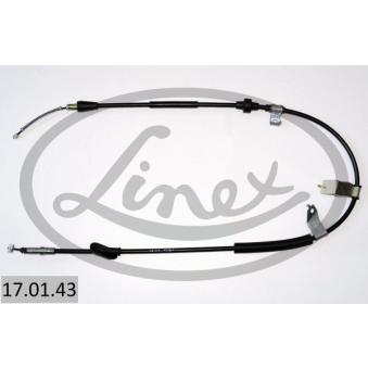 Tirette à câble, frein de stationnement LINEX 17.01.43