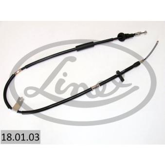 Tirette à câble, frein de stationnement LINEX OEM 5976022000