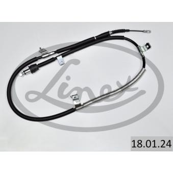 Tirette à câble, frein de stationnement LINEX 18.01.24 pour HYUNDAI I30 1.4 - 109cv
