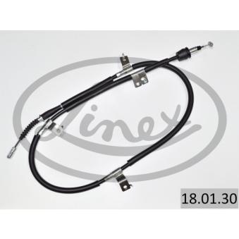 Tirette à câble, frein de stationnement LINEX [18.01.30]