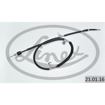 Tirette à câble, frein de stationnement LINEX 21.01.16 pour KIA CEED 1.4 - 105cv