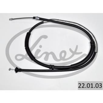 Tirette à câble, frein de stationnement LINEX [22.01.03]