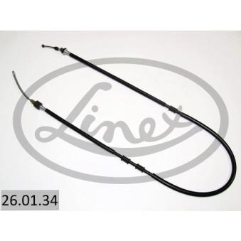 Tirette à câble, frein de stationnement LINEX [26.01.34]