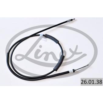 Tirette à câble, frein de stationnement LINEX [26.01.38]