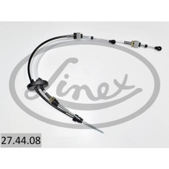 Tirette à câble, boîte de vitesse manuelle LINEX 27.44.08 pour MERCEDES-BENZ SPRINTER 311 CDI - 109cv