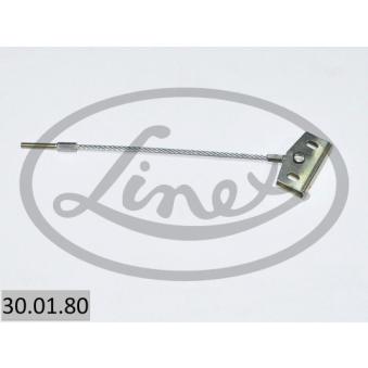 Tirette à câble, frein de stationnement LINEX 30.01.80 pour RENAULT KOLEOS 2.0 DCI - 150cv