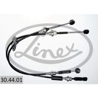 Tirette à câble, boîte de vitesse manuelle LINEX 30.44.01 pour NISSAN INTERSTAR DCI 80 - 82cv