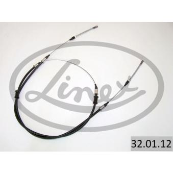 Tirette à câble, frein de stationnement LINEX OEM 522547