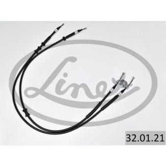 Tirette à câble, frein de stationnement LINEX OEM 522650