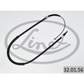 Tirette à câble, frein de stationnement LINEX [32.01.56]