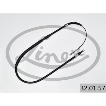 Tirette à câble, frein de stationnement LINEX OEM 24443834