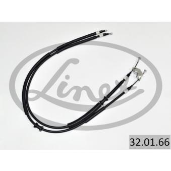Tirette à câble, frein de stationnement LINEX OEM 522656
