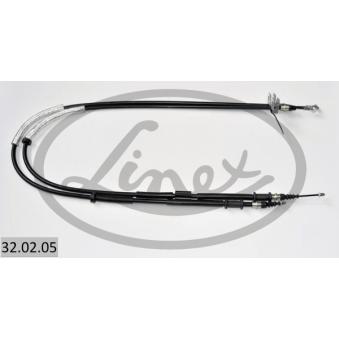 Tirette à câble, frein de stationnement LINEX OEM 522038