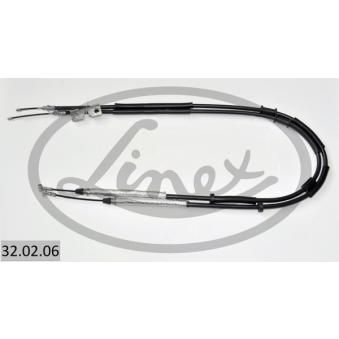Tirette à câble, frein de stationnement LINEX OEM 522039