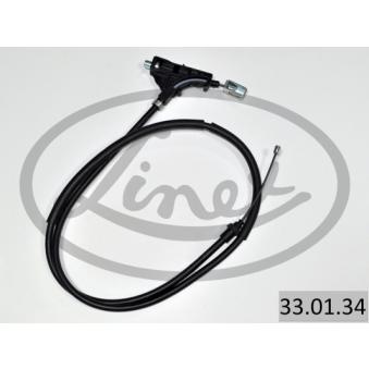 Tirette à câble, frein de stationnement LINEX OEM 4745L4