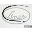 LINEX 33.01.36 - Tirette à câble, frein de stationnement