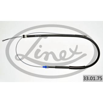 Tirette à câble, frein de stationnement LINEX 33.01.75 pour PEUGEOT 208 1.0 - 68cv