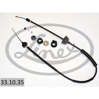 Tirette à câble, commande d'embrayage LINEX [33.10.35]