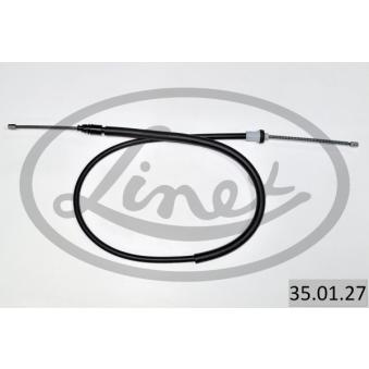 Tirette à câble, frein de stationnement LINEX OEM 7700426006
