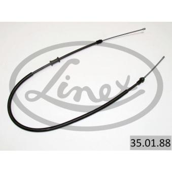 Tirette à câble, frein de stationnement LINEX OEM 7700311699