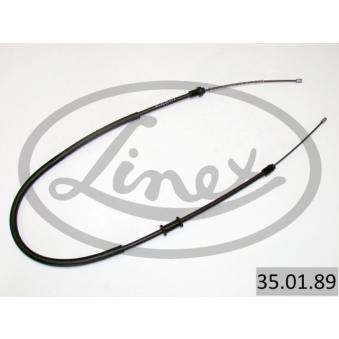 Tirette à câble, frein de stationnement LINEX OEM 7700311700