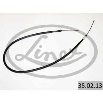 Tirette à câble, frein de stationnement LINEX 35.02.13 pour RENAULT MEGANE 1.9 DTI - 80cv
