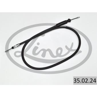 Tirette à câble, frein de stationnement LINEX OEM 8200214752