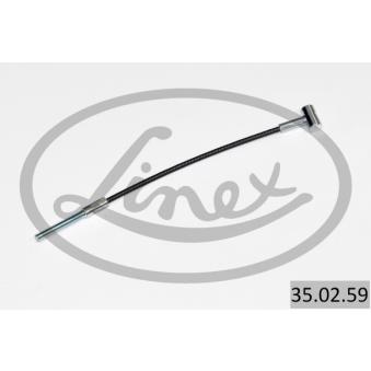 Tirette à câble, frein de stationnement LINEX [35.02.59]